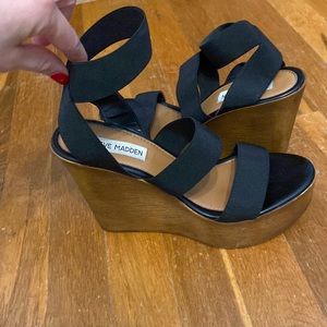Steve Madden platform wedges